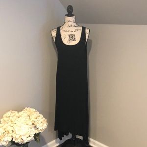 NWOT Charlie Paige long black casual dress
